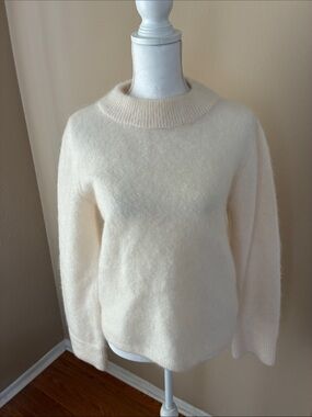 H&M mohair blend sweater crew pullover